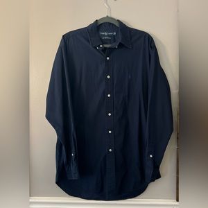 Ralph Lauren /classic navy blue shirt size M